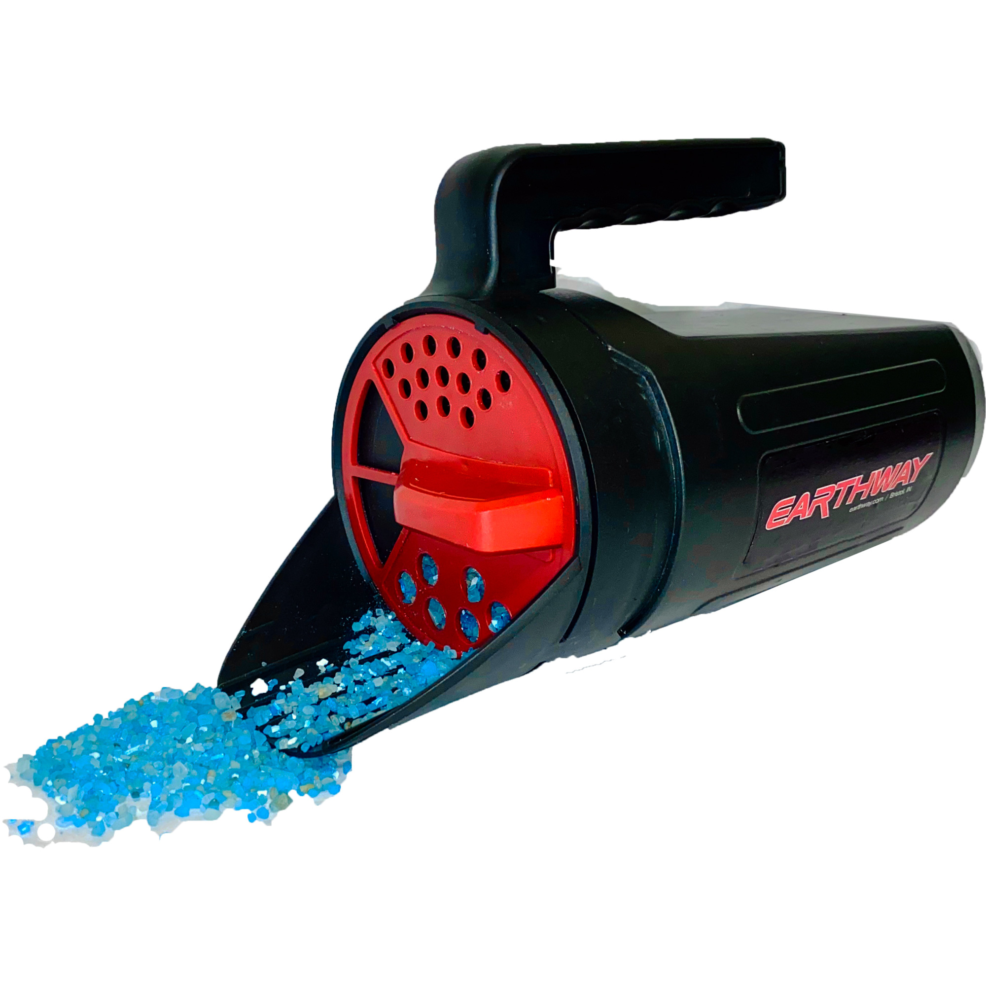 EarthWay, 4lb EarthShaker w/ Pet Friendly Ice Melt, Load Capacity 4 lb, Max. Spread Width 1 ft, Model# 97001